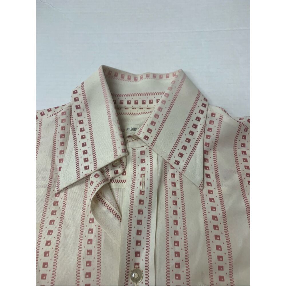 Vintage Patterned Button Down Top - image 5